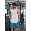 imageCOOFANDY Mens Running Athletic Shorts 9quot Gym Workout Lightweight Elastic Waist Sports ShortsDark Blue