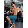imageCOOFANDY Mens Running Athletic Shorts 9quot Gym Workout Lightweight Elastic Waist Sports ShortsDark Blue