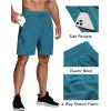 imageCOOFANDY Mens Running Athletic Shorts 9quot Gym Workout Lightweight Elastic Waist Sports ShortsDark Blue