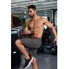 imageCOOFANDY Mens Running Athletic Shorts 9quot Gym Workout Lightweight Elastic Waist Sports ShortsDark Grey