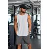 imageCOOFANDY Mens Running Athletic Shorts 9quot Gym Workout Lightweight Elastic Waist Sports ShortsDark GreyNavy Blue