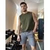 imageCOOFANDY Mens Running Athletic Shorts 9quot Gym Workout Lightweight Elastic Waist Sports ShortsLight Grey