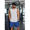 imageCOOFANDY Mens Running Athletic Shorts 9quot Gym Workout Lightweight Elastic Waist Sports ShortsRoyal Blue