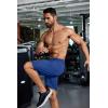 imageCOOFANDY Mens Running Athletic Shorts 9quot Gym Workout Lightweight Elastic Waist Sports ShortsRoyal Blue