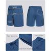 imageCOOFANDY Mens Sleeveless Workout Hoodie Shorts Set 2 Piece Outfits Hooded Tank Tops Gym Tracksuit SweatsuitsBlue