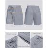 imageCOOFANDY Mens Sleeveless Workout Hoodie Shorts Set 2 Piece Outfits Hooded Tank Tops Gym Tracksuit SweatsuitsLight Grey