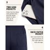 imageCOOFANDY Mens Sweat Shorts 9quot Drawstring Elastic Waist Gym Workout Shorts Casual Athletic Jogger Knit Shorts with PocketsNavy Blue