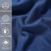imageCOOFANDY Mens Sweatpants Joggers Workout Casual Athletic Gym Pants Lightweight Elastic Wasit Sweatpants with Pockets2 Pack BlackDark Blue