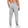 imageCOOFANDY Mens Sweatpants Joggers Workout Casual Athletic Gym Pants Lightweight Elastic Wasit Sweatpants with Pockets2 Pack BlackLight Grey
