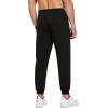 imageCOOFANDY Mens Sweatpants Joggers Workout Casual Athletic Gym Pants Lightweight Elastic Wasit Sweatpants with PocketsBlack