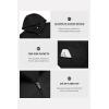 imageCOOFANDY Mens Workout Hooded Tank Tops 2 Pack Zip Up Sleeveless Gym Shirts Muscle Cut Off T Shirt Bodybuilding HoodiesBlack