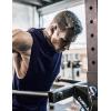 imageCOOFANDY Mens Workout Hooded Tank Tops Bodybuilding Muscle Cut Off T Shirt Sleeveless Gym HoodiesNavy Blue