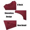 imageCOOFANDY Mens Workout Tank Top 2 Pack Casual Soft Sleeveless Gym Muscle Shirts Bodybuilding TeeBlack Wine Red