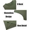 imageCOOFANDY Mens Workout Tank Top 2 Pack Casual Soft Sleeveless Gym Muscle Shirts Bodybuilding TeeBlackarmy Green