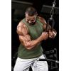 imageCOOFANDY Mens Workout Tank Top 2 Pack Casual Soft Sleeveless Gym Muscle Shirts Bodybuilding TeeBlackarmy Green