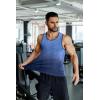 imageCOOFANDY Mens Workout Tank Top 2 Pack Casual Soft Sleeveless Gym Muscle Shirts Bodybuilding TeeBlue