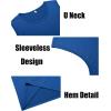 imageCOOFANDY Mens Workout Tank Top 2 Pack Casual Soft Sleeveless Gym Muscle Shirts Bodybuilding TeeDark Grey Deep Blue