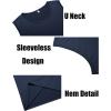 imageCOOFANDY Mens Workout Tank Top 2 Pack Casual Soft Sleeveless Gym Muscle Shirts Bodybuilding TeeNavyarmy Green