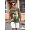 imageCOOFANDY Mens Workout Tank Top 2 Pack Casual Soft Sleeveless Gym Muscle Shirts Bodybuilding TeeUsa Flag 2