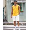imageCOOFANDY Mens Workout Tank Top 2 Pack Casual Soft Sleeveless Gym Muscle Shirts Bodybuilding TeeYellowblue