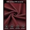 imageCOOFANDY Mens Workout Tank Tops Cotton 3 Pack Soft Gym Muscle Shirt Sleeveless Classic T ShirtsBlack Wine Red