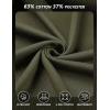 imageCOOFANDY Mens Workout Tank Tops Cotton 3 Pack Soft Gym Muscle Shirt Sleeveless Classic T ShirtsBlackArmy Green