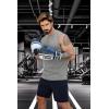 imageCOOFANDY Mens Workout Tank Tops Cotton 3 Pack Soft Gym Muscle Shirt Sleeveless Classic T ShirtsBlackNavyMedium Grey