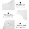 imageCOOFANDY Mens Workout Tank Tops Cotton 3 Pack Soft Gym Muscle Shirt Sleeveless Classic T ShirtsBlackWhiteLight Grey