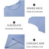 imageCOOFANDY Mens Workout Tank Tops Cotton 3 Pack Soft Gym Muscle Shirt Sleeveless Classic T ShirtsWhiteLight Blue