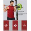 imageCOOFANDY Sleeveless Muscle Shirts for Men Dry Fit Workout Gym Tank Tops Summer Swim Beach ShirtBlackRed