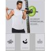 imageCOOFANDY Sleeveless Muscle Shirts for Men Dry Fit Workout Gym Tank Tops Summer Swim Beach ShirtBlackWhite