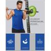 imageCOOFANDY Sleeveless Muscle Shirts for Men Dry Fit Workout Gym Tank Tops Summer Swim Beach ShirtBlueRed