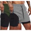 2-pack: Light Grey+army Green