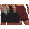 3-pack:light Grey+black+wine Red
