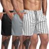 White Stripe / Black / Gray