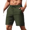 imageCOOFANDY Mens Running Athletic Shorts 9quot Gym Workout Lightweight Elastic Waist Sports ShortsArmy Green