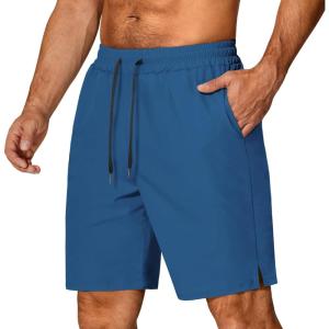 imageCOOFANDY Mens 3 Pack Athletic Running Shorts Gym Workout Short Quick Dry Sports Short with PocketsBlue1 Pack of 1