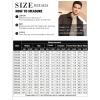 imageCOOFANDY Men Classic Fit Dress Pant Casual Flat Front Pant Expandable Waist Suit PantBlack