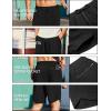 imageCOOFANDY Mens 2 Pack Gym Shorts 7 inch Athletic Workout Shorts Drawstring Sweat Shorts with Zipper Back PocketBlackWhite