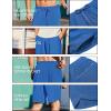 imageCOOFANDY Mens 2 Pack Gym Shorts 7 inch Athletic Workout Shorts Drawstring Sweat Shorts with Zipper Back PocketNavy BlueBlue