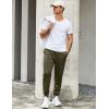 imageCOOFANDY Mens Athletic Joggers Casual Gym Sweatpants Workout Running Track Pants with PocketsArmy Green