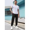 imageCOOFANDY Mens Athletic Joggers Casual Gym Sweatpants Workout Running Track Pants with PocketsBlack