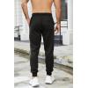 imageCOOFANDY Mens Athletic Joggers Casual Gym Sweatpants Workout Running Track Pants with PocketsBlack