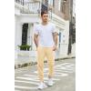 imageCOOFANDY Mens Athletic Joggers Casual Gym Sweatpants Workout Running Track Pants with PocketsLight Yellow