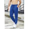 imageCOOFANDY Mens Athletic Joggers Casual Gym Sweatpants Workout Running Track Pants with PocketsRoyal Blue
