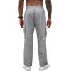 imageCOOFANDY Mens Casual Cargo Pants Cotton Drawstring Athletic Jogger SweatpantsLight Gray