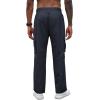 imageCOOFANDY Mens Casual Cargo Pants Cotton Drawstring Athletic Jogger SweatpantsNavy Blue