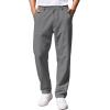 imageCOOFANDY Mens Casual Pants Classic Fit Straight Legs Flat Front Twill PantsGrey