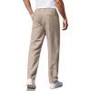 imageCOOFANDY Mens Casual Pants Classic Fit Straight Legs Flat Front Twill PantsTaupe