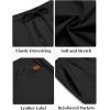 imageCOOFANDY Mens Casual Shorts Cotton Elastic Waist Drawstring Shorts Lightweight Summer Beach Shorts2 Pack  Dark Grey  Black